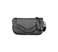 Guess Jeans Nero Poliuretano Women Handbag