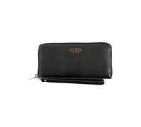 Guess Jeans Nero Polyurethane Women Wallet