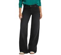 Guess jeans nero wide leg GJ Jeans gamba larga Guess Jeans W4BA0Y D5E83 GJUV