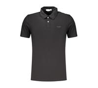 GUESS JEANS POLO MANICHE CORTE UOMO NERO TAGLIA = S