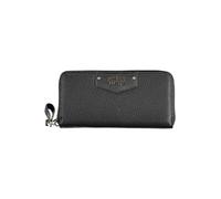 Guess Portafoglio Brenton 20 cm – Chiusura zip – Nero