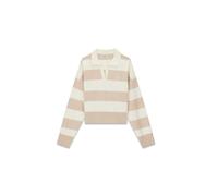 GUESS JEANS Pullover écru / marrone Donna GUESS JEANS XL