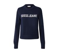 GUESS JEANS Pullover navy / bianco Donna GUESS JEANS L