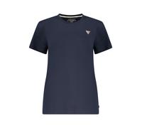 GUESS JEANS T-SHIRT MANICHE CORTE DONNA BLU