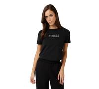 GUESS Maglietta 'Briana' nero / argento, Taglia S