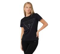 GUESS Jeans T-Shirt Maniche Corte Donna Nero L