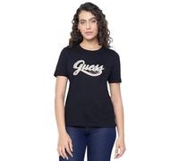 GUESS Jeans T-Shirt Maniche Corte Donna Nero S
