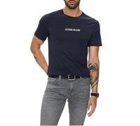 T-shirt Guess Logo Embroider manica corta bianco - XS