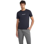 T-shirt slim-fit con logo ricamato Guess Bleu L