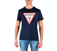 GUESS JEANS T-Shirt Maniche Corte Uomo Blu 2XL