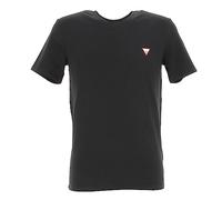 GUESS JEANS T-SHIRT MANICHE CORTE UOMO NERO