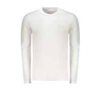 GUESS JEANS T-SHIRT MANICHE LUNGHE UOMO BIANCO