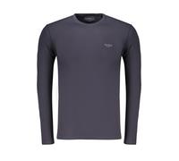 GUESS JEANS T-SHIRT MANICHE LUNGHE UOMO BLU TAGLIA = 2XL