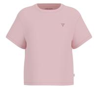 Guess Jeans t-shirt rosa logo mini triangolo boxy fit W4YI05K8HM0A61U