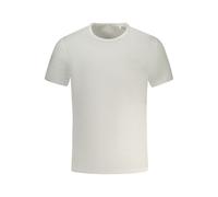 Guess Jeans White Cotton Men T-Shirt - L