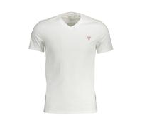 Guess Jeans White Cotton Men T-Shirt - XXL