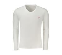 Guess Jeans White Cotton T-Shirt - L