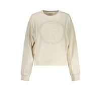 Guess Jeans White Cotton Women Sweatshirt - S