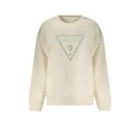 Guess Jeans White Cotton Women Sweatshirt - XL