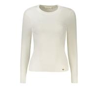 Guess Jeans White Viscose Sweater - S