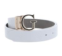 GUESS Jena Adjustable And Reversible Pant Belt W85 White Multi - accorciabile