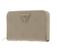 GUESS Jena Zip Around Wallet M Tortora Logo, Logo tortora, m