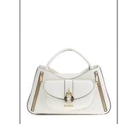 Guess jessa bg836206 white borsa donna due manici chiusura cerniere