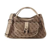 GUESS borsetta Jessa Girlfriend Satchel Latte Logo