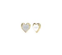 Guess Orecchini JUBE04209JWYGRHT-U donna acciaio inossidabile, lega di acciaio, smalto