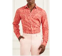 GUESS Joe Collar Notche Spiced Salmon Casual Shirt Coral Taglia: 42 | Camicie Casual Outlet | Uomo | Rosso