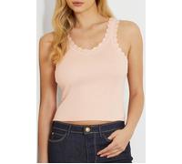 GUESS Jovie Tank Top Swtr Wanna Be Pink Taglia: S | Canottiere Outlet | Donna | Rosa