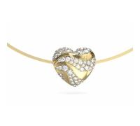 Guess Bracciale da Donna In My Heart Catena Serpente Onde Acciaio Inox Oro Giallo S