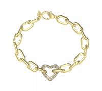 Bracciale Beloved in acciaio dorato