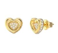 Guess Orecchini Da Donna A Perno A Forma Di Cuore Color Oro JUBE05466JWYG