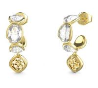 Guess Orecchini Da Donna Creole Multi Cristalli Color Oro JUBE05571JWYGT/U
