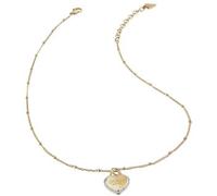 Guess Collana Cuore Fine Heart JUBN01420JWRHT-U/JUBN01420JWYGT-U, única, Metallo Non prezioso, Non è Una Pietra preziosa