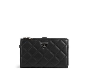 Guess Juliet Porta carte di credito nero, pelle sintetica, donna