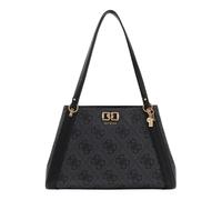 GUESS borsa a tracolla Karnilla Logo Girlfriend Carryall Coal Logo grigio scuro