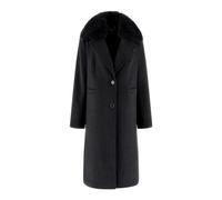Guess - Karole Fur Collar Coat - - Coats - Donna - Grigio - L