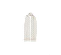 GUESS Katia Sciarpa, Logo 4G, 90x180 cm, white logo, Poliestere
