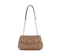 GUESS Katya Convertible Crossbody Flap, Borsa a Tracolla Donna, Logo Latte, Taglia Unica