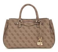 GUESS Katya Girlfriend Satchel Latte Logo