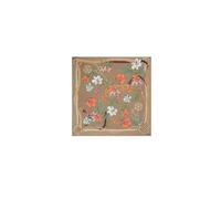 GUESS Kefiah Scarf 130X130 Brown
