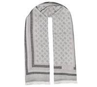 GUESS Foulard 'KEFIAH' grigio / grigio scuro / nero, Taglia One Size