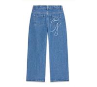 GUESS KIDS Jeans Oversize Bambina Ragazza Logo Laser Denim