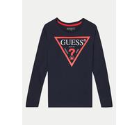 GUESS KIDS Maglia Bambino Manica Lunga Girocollo Logo Cotone Casual