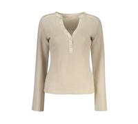 Guess, ,Knitwear ,Donna ,Beige ,M Maglione Scollo a V