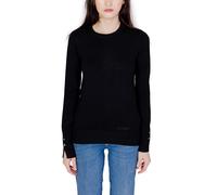 Guess, ,Knitwear ,Donna ,Nero ,M Maglieria Girocollo
