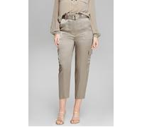 GUESS Laguna Ankle Pant Moondust Taglia: 38 | Pantaloni cargo Outlet | Donna |