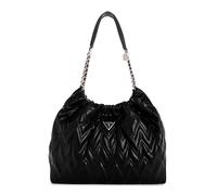 GUESS Large, Borsa Hobo Grande EDA Donna, Nero, One Size